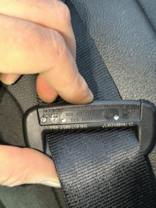 cinturones seguridad cambiados Volkswagen Golf GTI 2021 indicio accidente